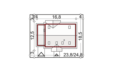 Usytuowanie domu na działce