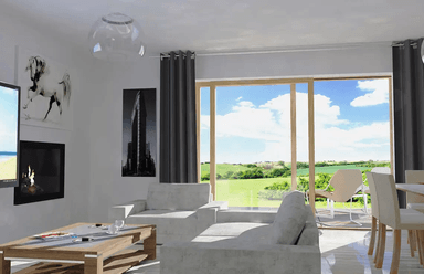 Wizualizacja domu jednorodzinnego Anita A