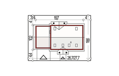 Usytuowanie domu na działce