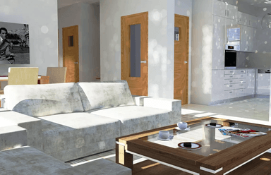 Wizualizacja domu jednorodzinnego Ania B