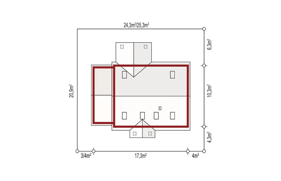Usytuowanie domu na działce