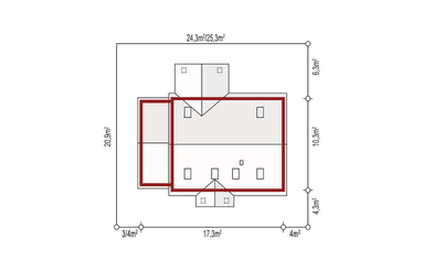 Usytuowanie domu na działce