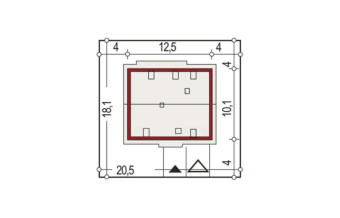 Usytuowanie domu na działce