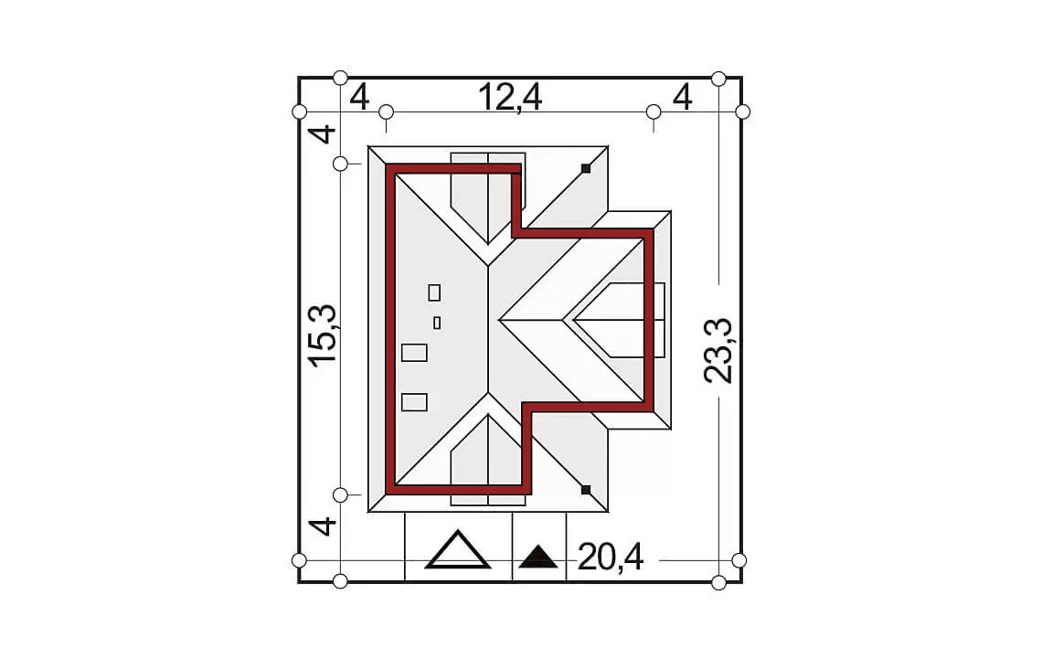 Usytuowanie domu na działce