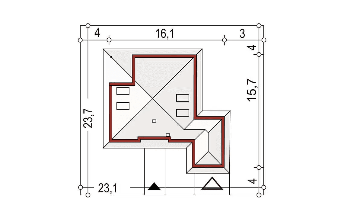 Usytuowanie domu na działce