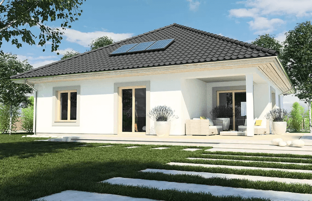 Wizualizacja domu jednorodzinnego Bella B