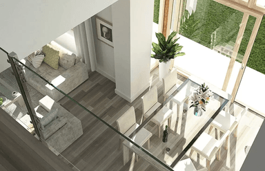 Wizualizacja projektu domu jednorodzinnego Carmen Magdalena A