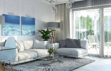 Wizualizacja domu jednorodzinnego Harmonia Nova A wersja Ytong