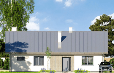 Elewacja frontowa domu Inez 100