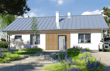 Wizualizacja domu jednorodzinnego Inez 100