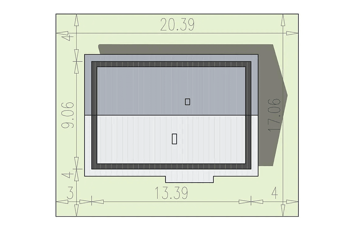 Usytuowanie domu na działce