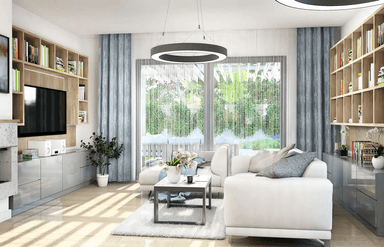 Wizualizacja domu jednorodzinnego Isia