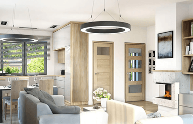 Wizualizacja domu jednorodzinnego Isia