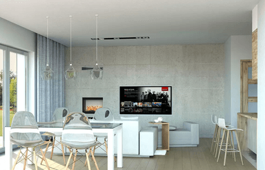 Wizualizacja domu jednorodzinnego Nina 1 Nova D