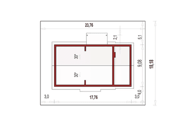Usytuowanie domu na działce