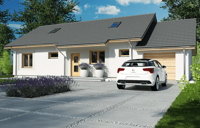 Projekt domu parterowego Nina 3 Nova C