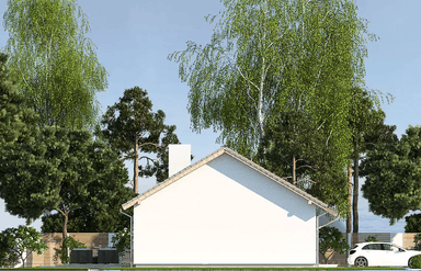 Elewacja boczna domu Nina D Plus 37