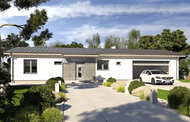 Wizualizacja domu jednorodzinnego Nina F Plus