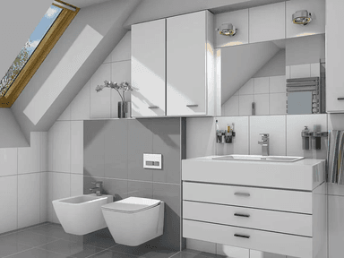 Wizualizacja domu jednorodzinnego Werbena Lux A