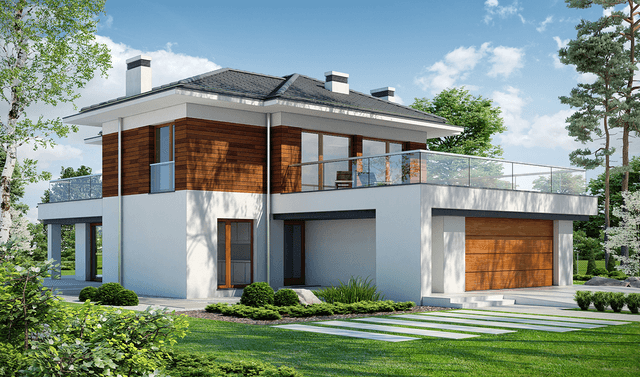 Projekt domu KLASYCZNY D33