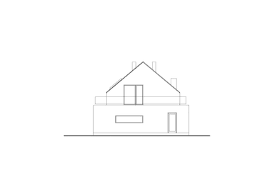 Elewacja projektu domu Wyjątkowy D41