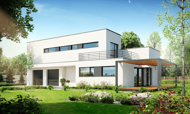 Projekt domu ZORGANIZOWANY D14