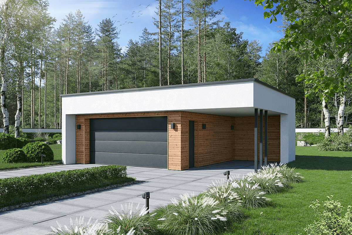 Wizualizacja garażu BK-5