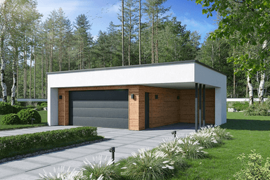 Wizualizacja garażu BK-5