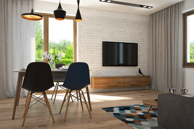 Wizualizacja domu jednorodzinnego Fraternus I G1