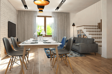 Wizualizacja domu jednorodzinnego Fraternus I G1