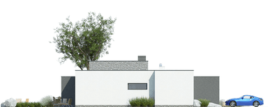 Elewacja domu Illecebrosus IV G2