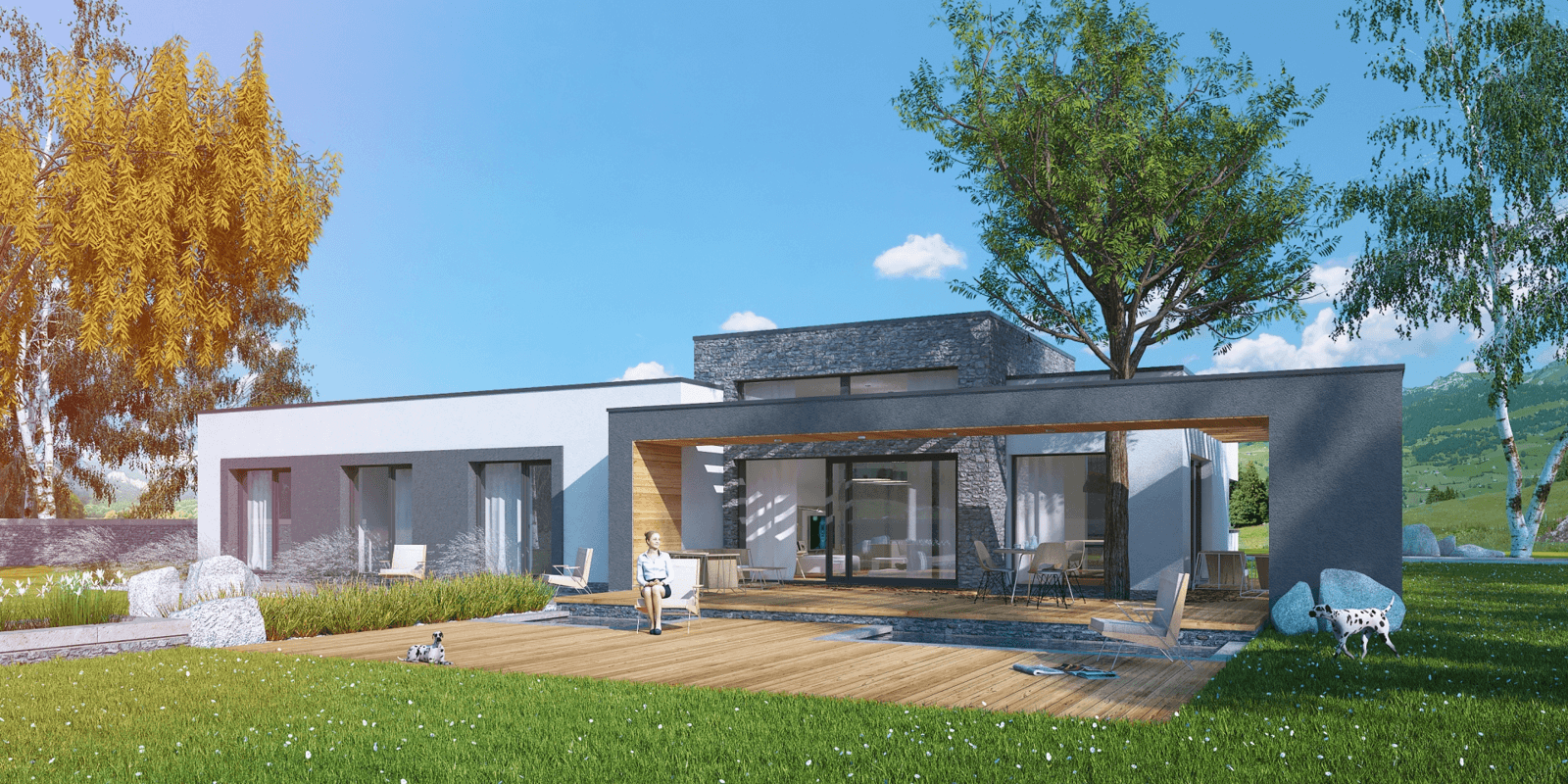 Projekt domu nowoczesnego Illecebrosus IV G2