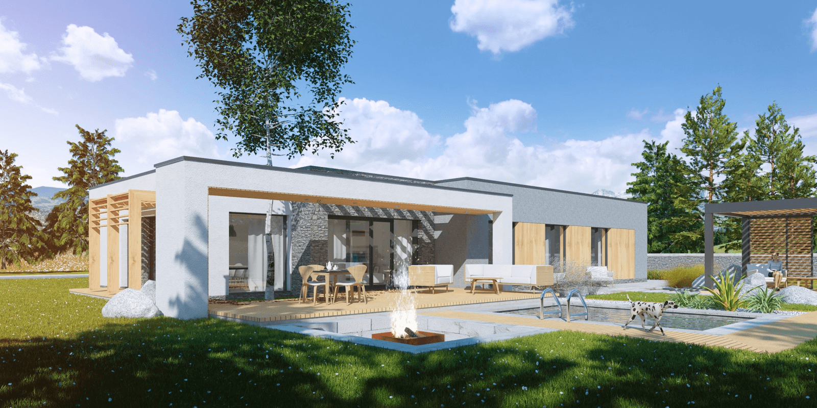 Projekt domu parterowego Illecebrosus V G2