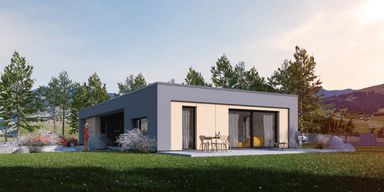 Wizualizacja domu jednorodzinnego Promptus I G1