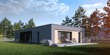 Wizualizacja domu jednorodzinnego Promptus I G1