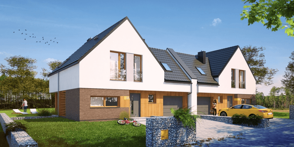 Wizualizacja domu jednorodzinnego Proximus I G1