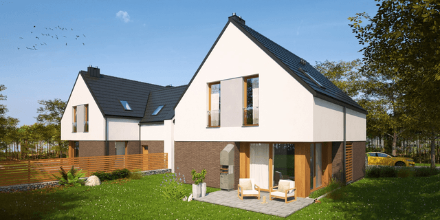 Wizualizacja domu jednorodzinnego Proximus I G1