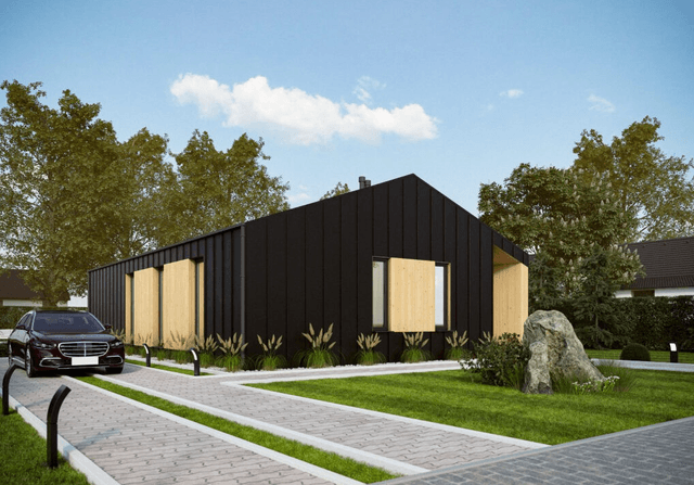 Dom modułowy według projektu domu ALM