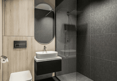 Wnętrze domu modułowego Gran