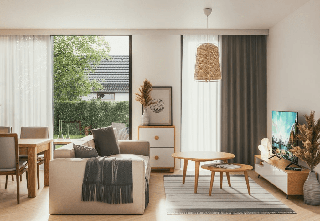 Wnętrze domu modułowego LIND-wp