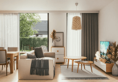 Wnętrze domu modułowego LIND-wp