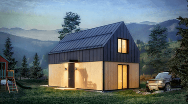 Realizacja domu modułowego UTEN