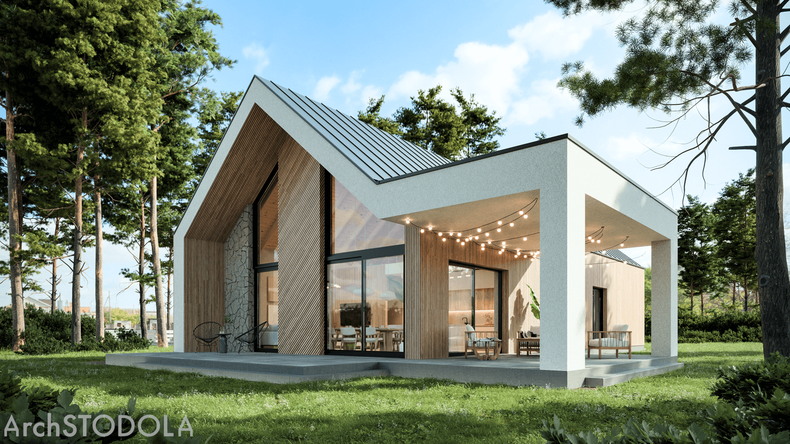 Projekt Nasza Parterowa Stodoła