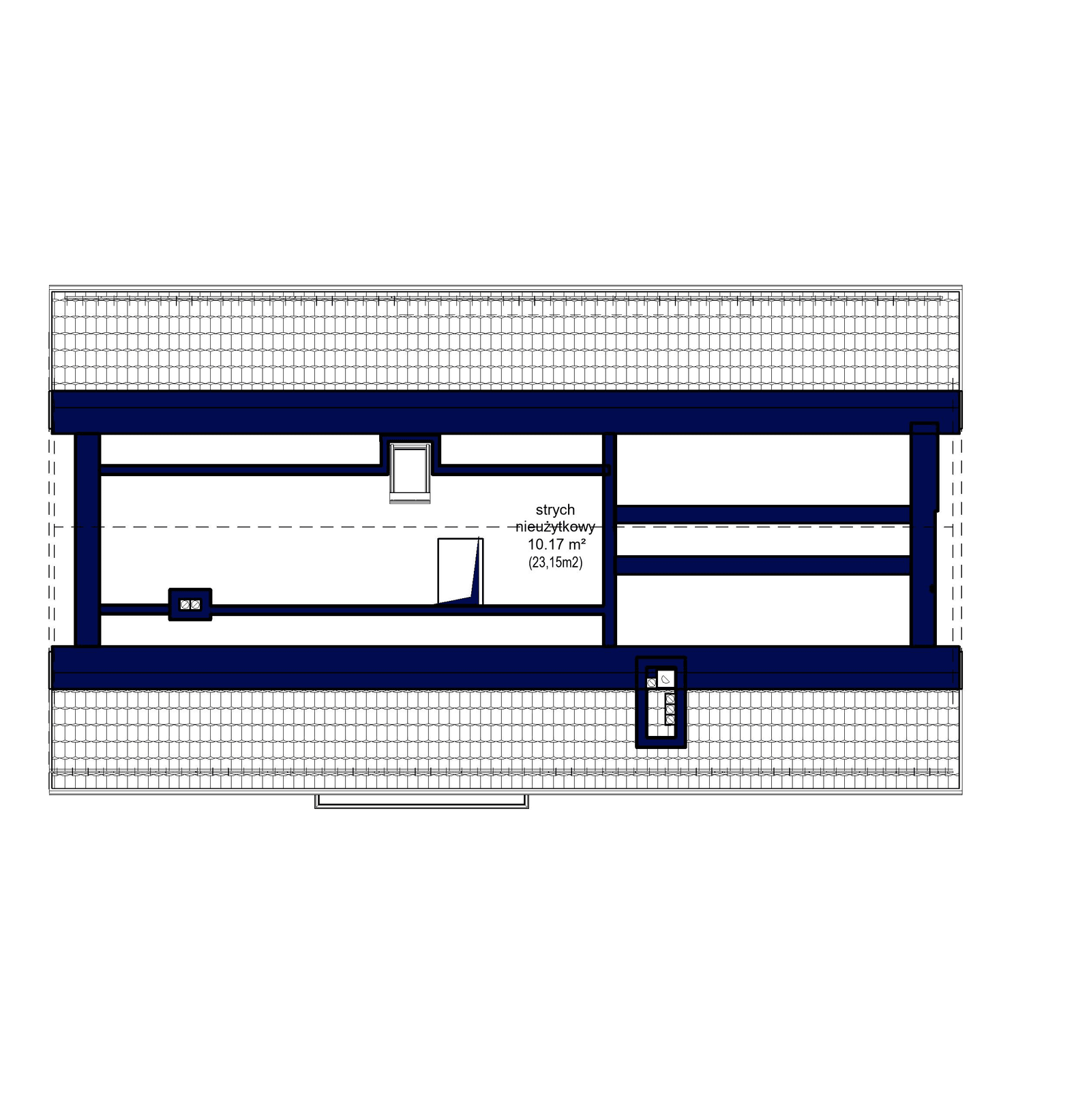 Projekt domu parterowego Domidea 12 w.6