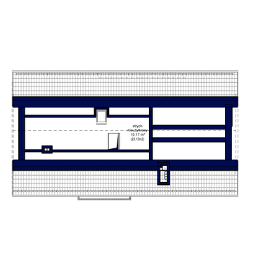 Projekt domu parterowego Domidea 12 w.6