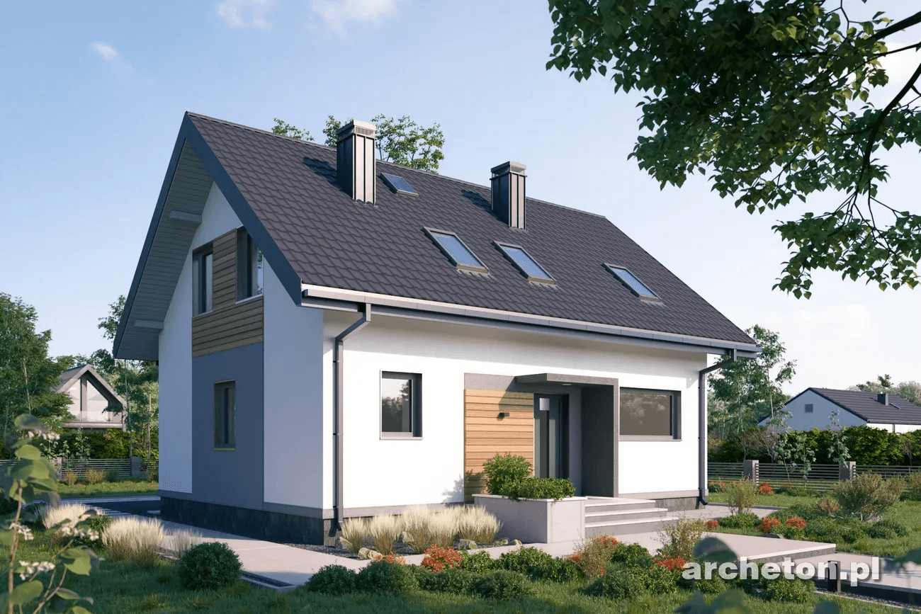 projekt domu Nano Drops