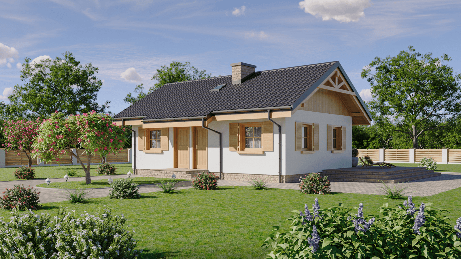 Projekt domu L302 murowany