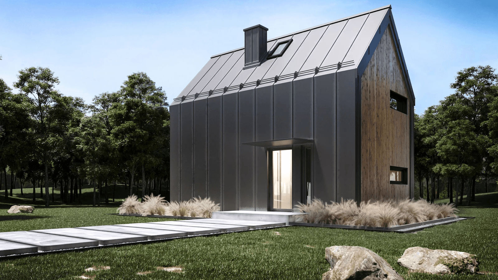 Projekt domu L-302 murowany