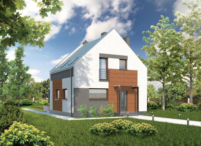 C214b Dom na rozstaju - wariant II