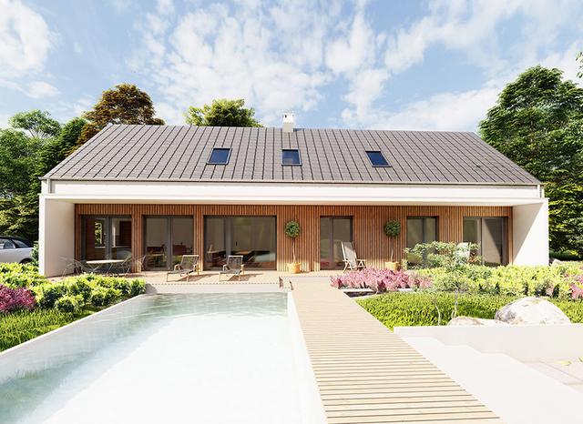 EC383 Nowatorski (z wentylacją mechaniczną i rekuperacją)